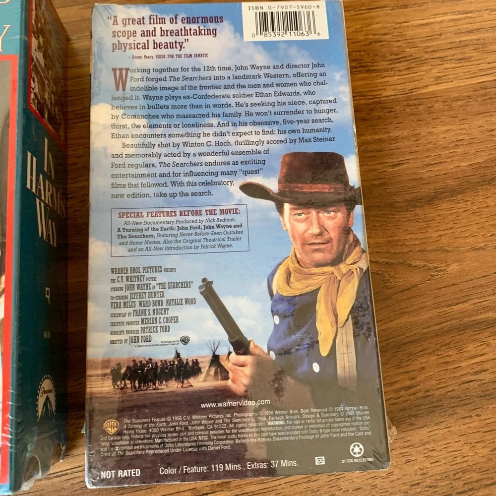 John Wayne Collection of VHS Classic Movies